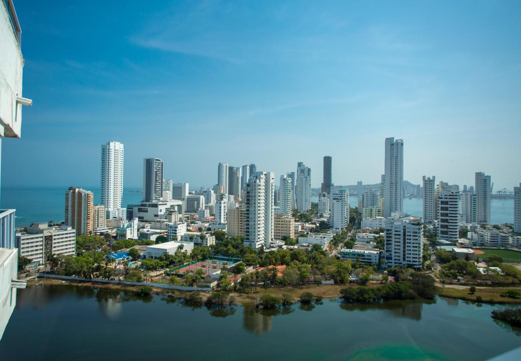 Hermoso Pent-house Piso 21 Con Vista Privilegiada Cartagena